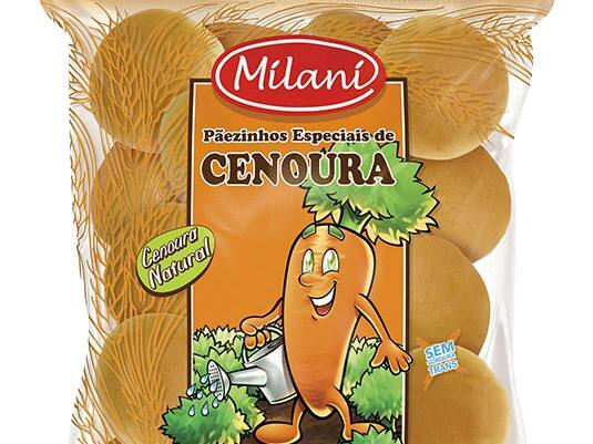 imagem de (2450) Pãezinhos Milani de Cenoura