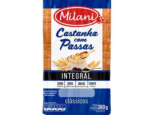 imagem de (2561) Pão Milani Castanha com Passas