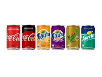 imagem de (341) Refrigerantes Mini Lata 220 ml. - Coca-Cola